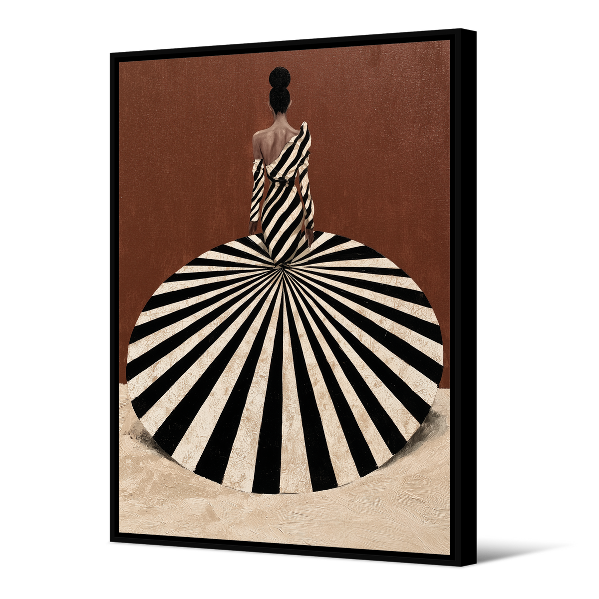 Tableau Stripes Woman Iii