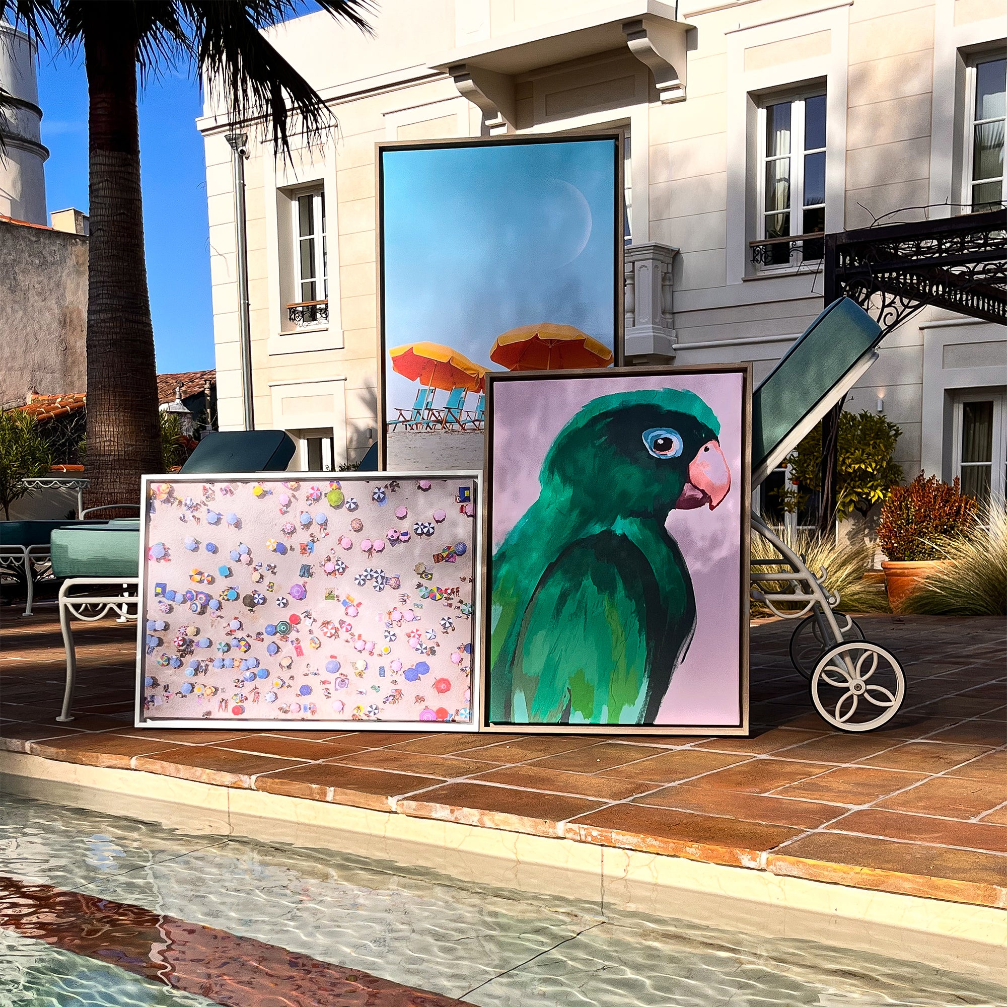 Tableau Umbrella Beach