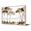 Tableau format paysage — modèle Jungle Frioul, motif végétal et floral