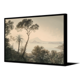 Tableau format paysage — modèle Jungle Rajapur, motif végétal et floral