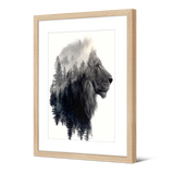Image encadrée en papier — modèle Katanga