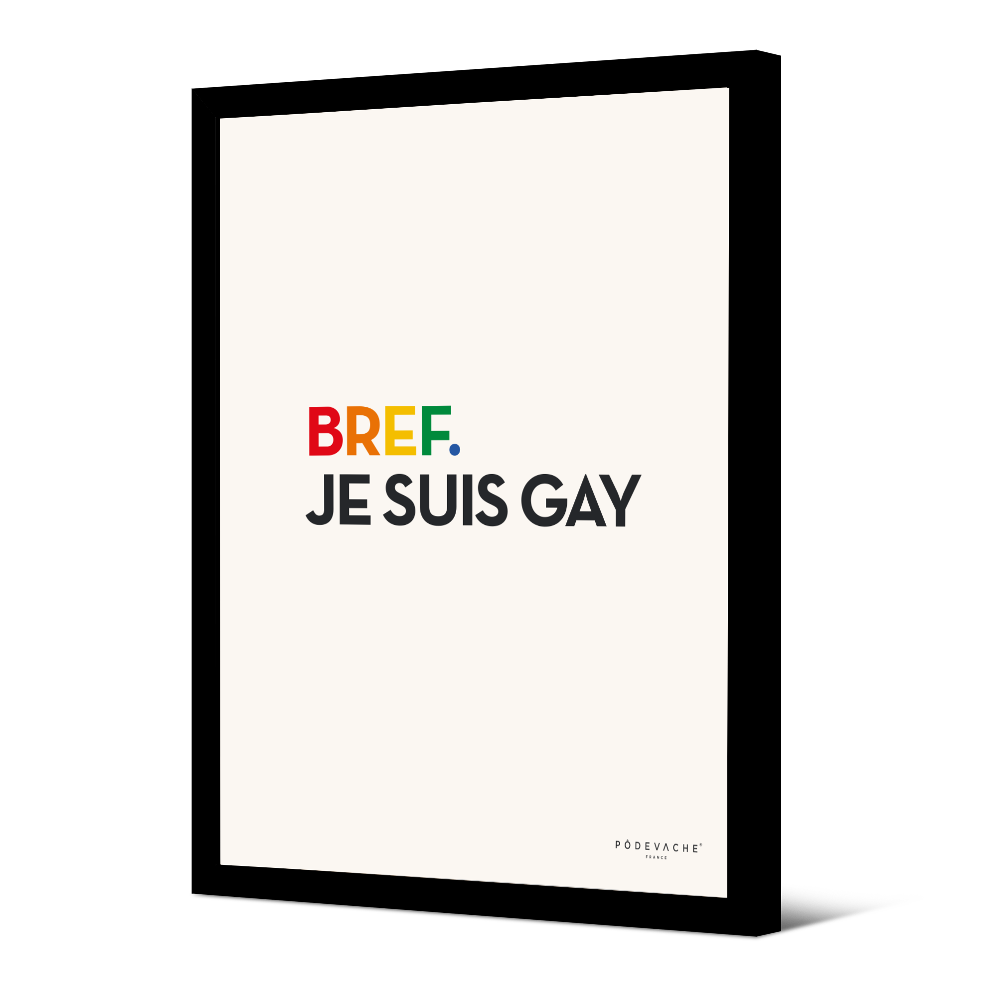 Affiche ou affiche encadrée Gay