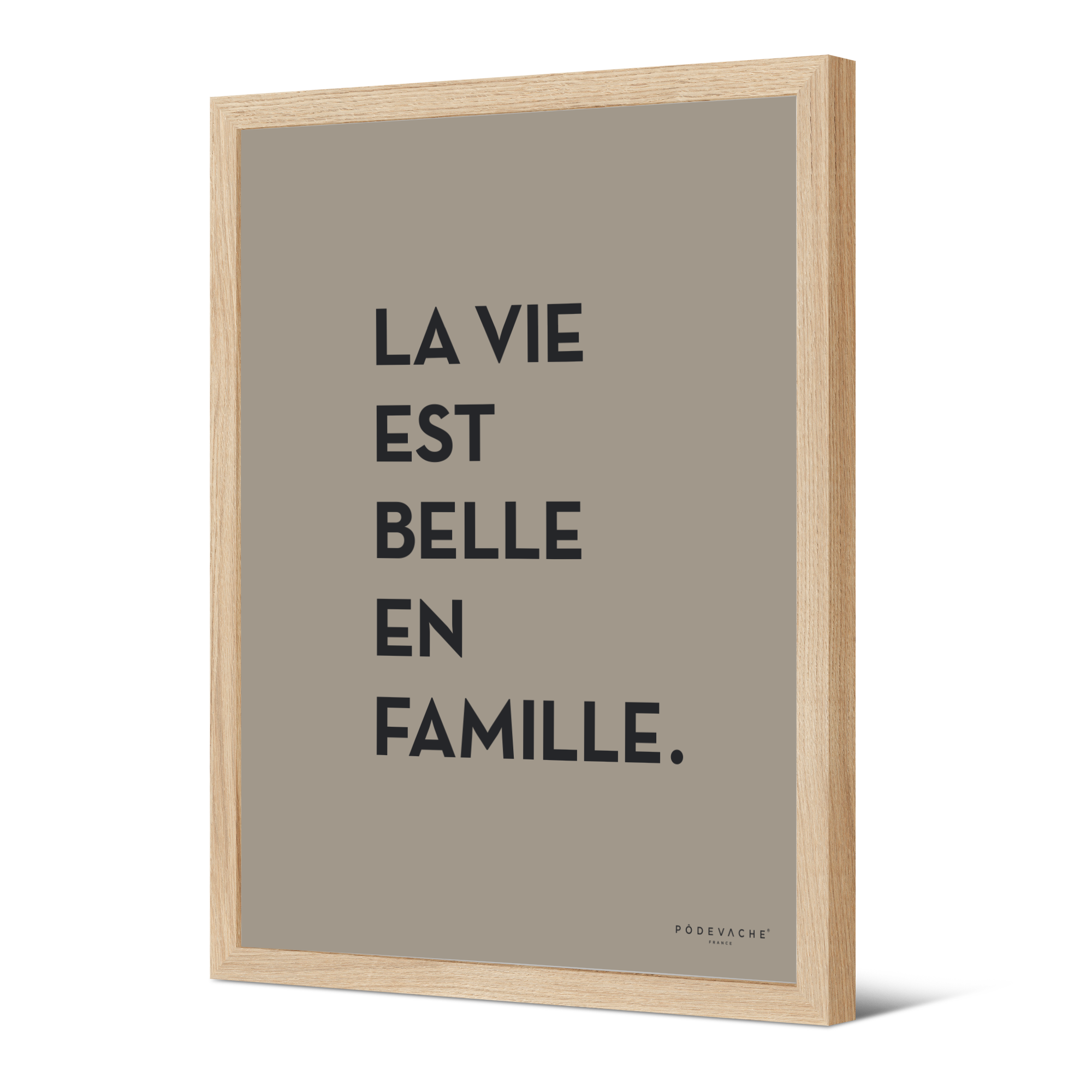 Affiche ou affiche encadrée Famille