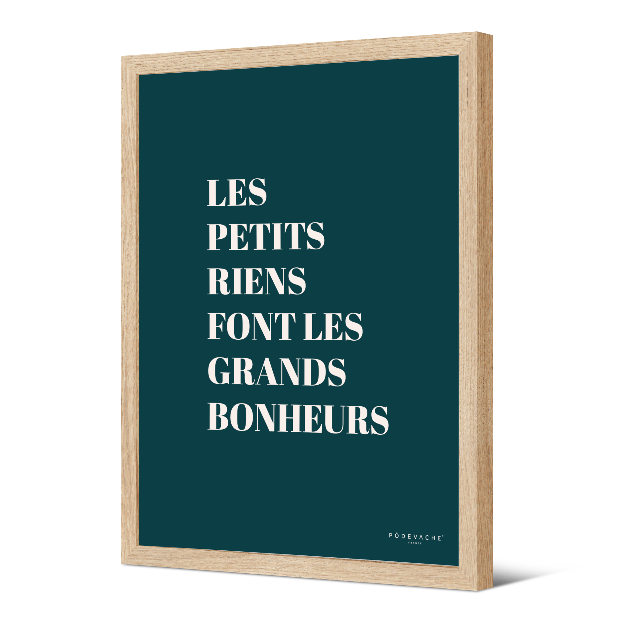 Affiche ou affiche encadrée Petits Riens