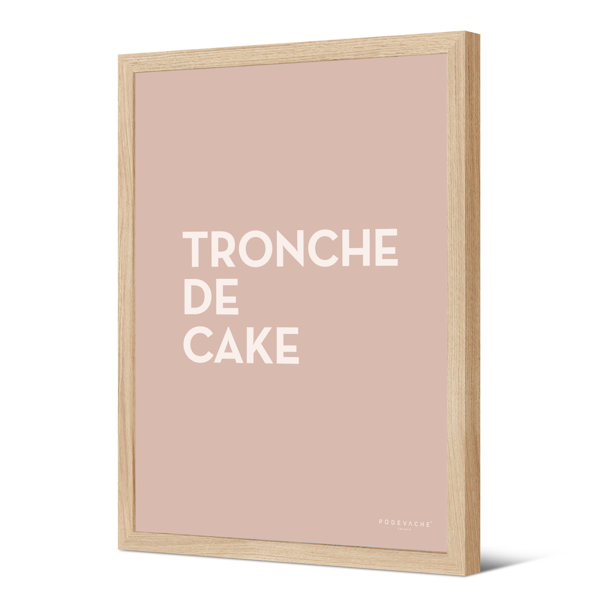Affiche ou affiche encadrée Tronche de Cake