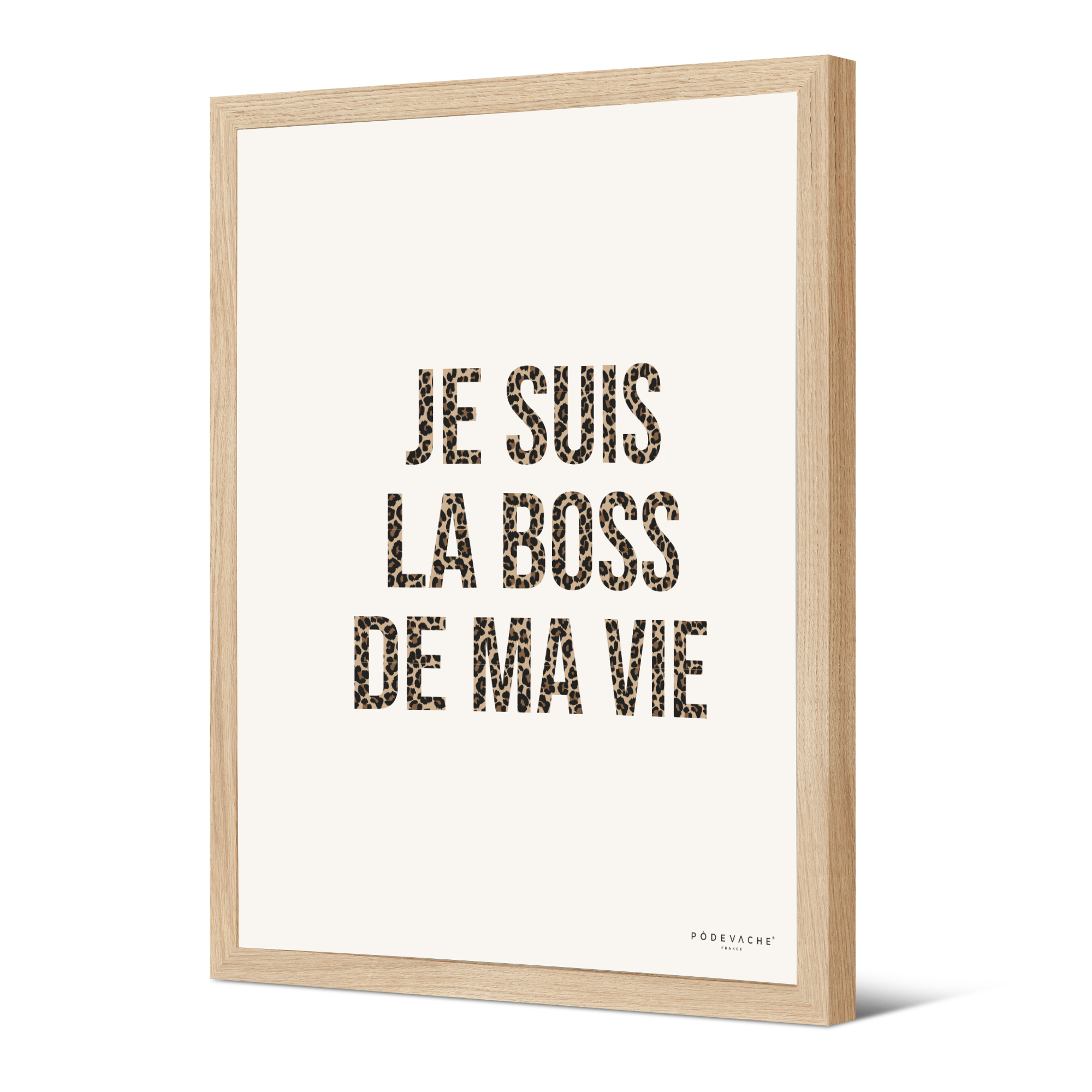 Affiche ou affiche encadrée Boss
