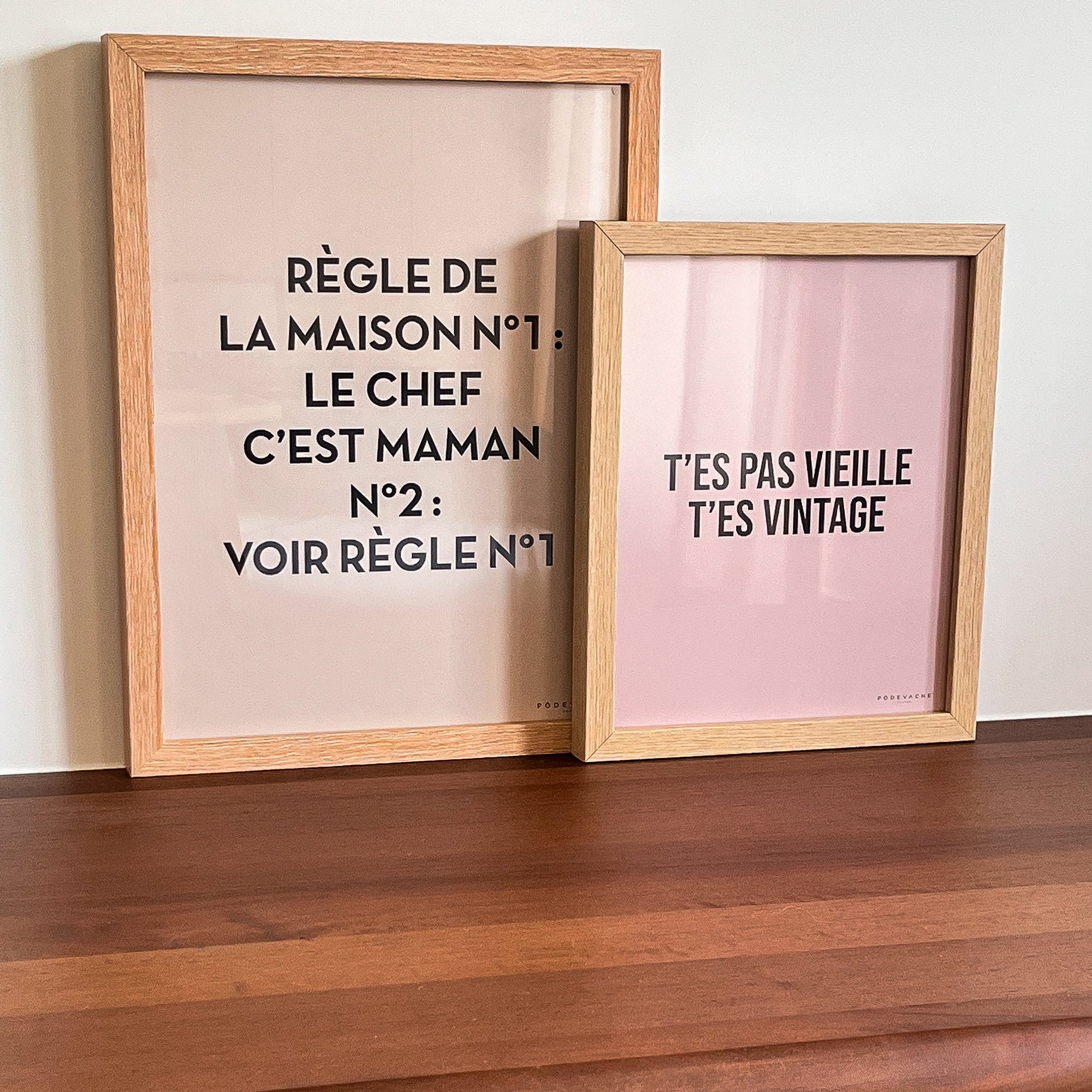 Affiche ou affiche encadrée Vintage