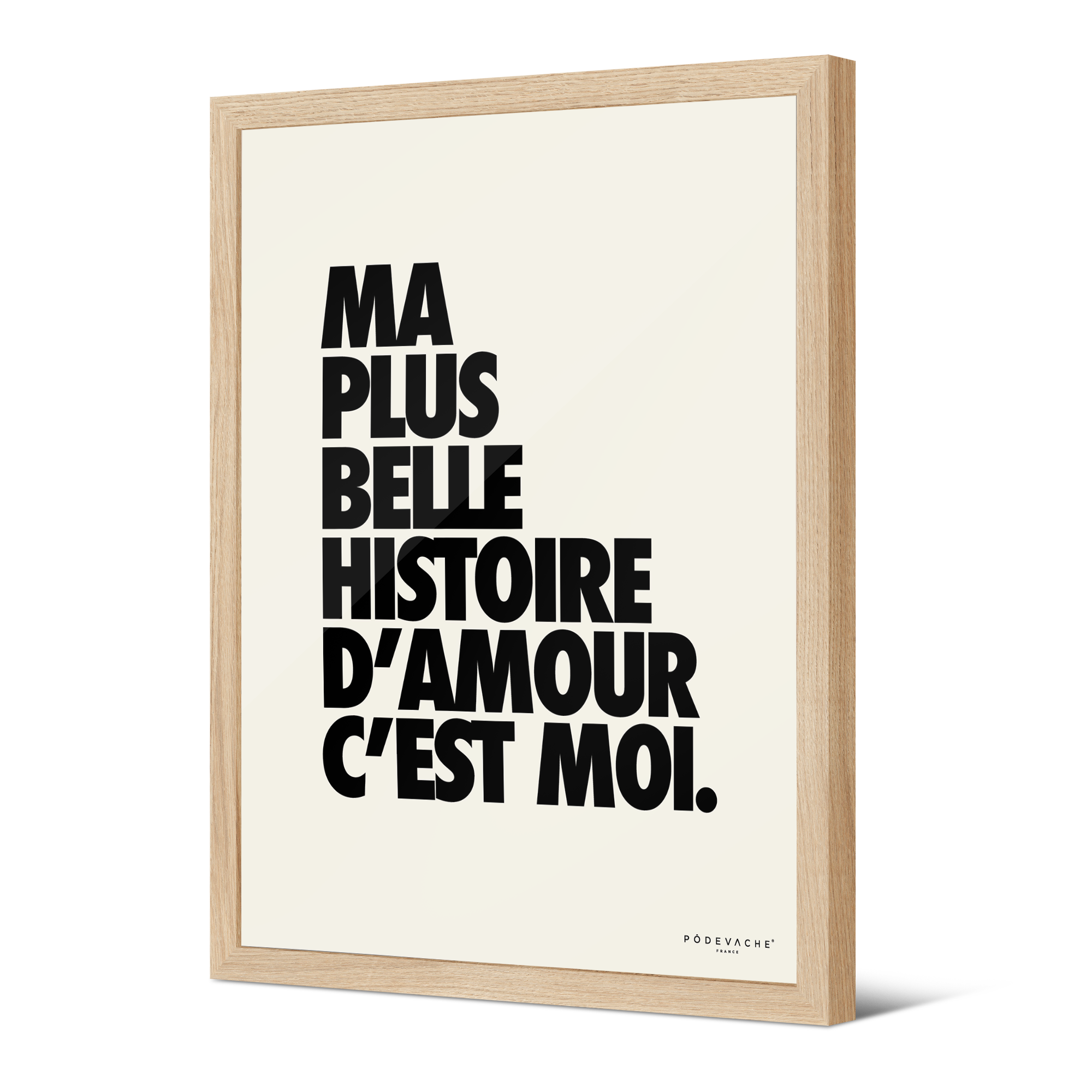 Affiche ou affiche encadrée Plus Belle Histoire