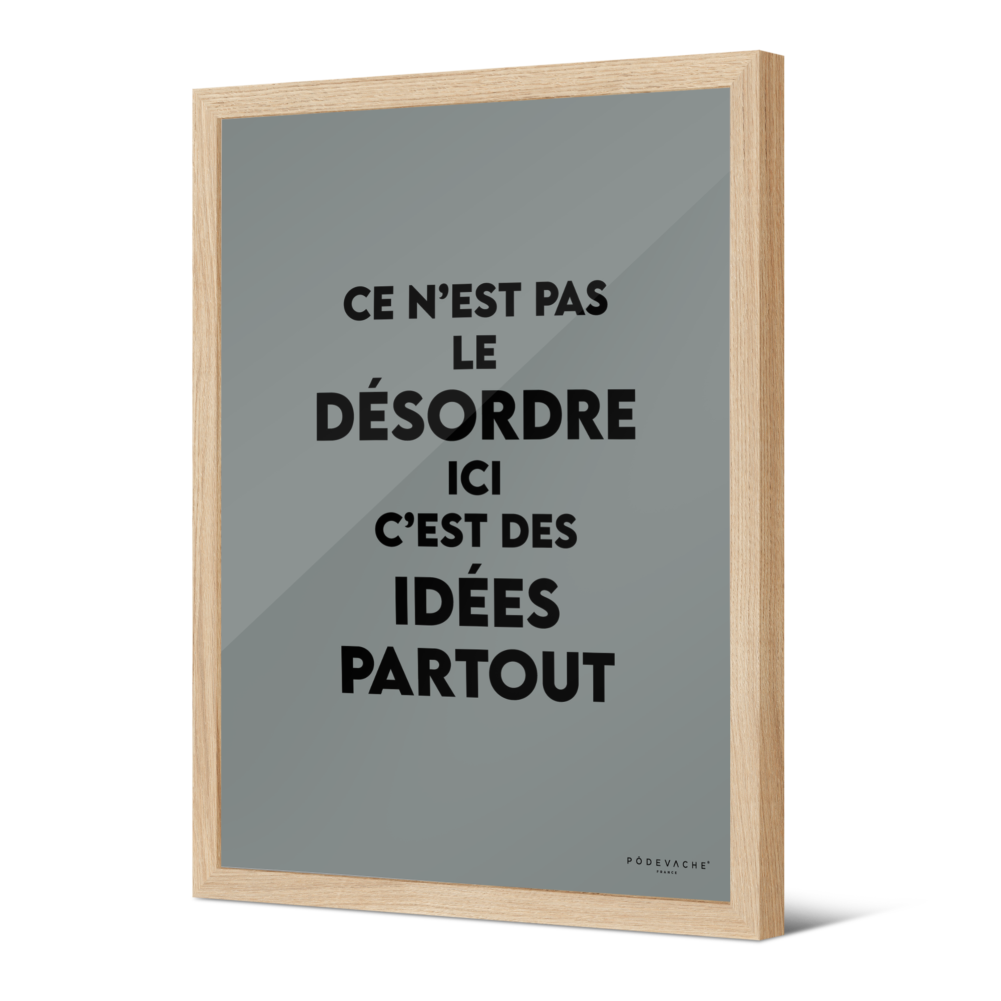 Affiche ou affiche encadrée Desordre