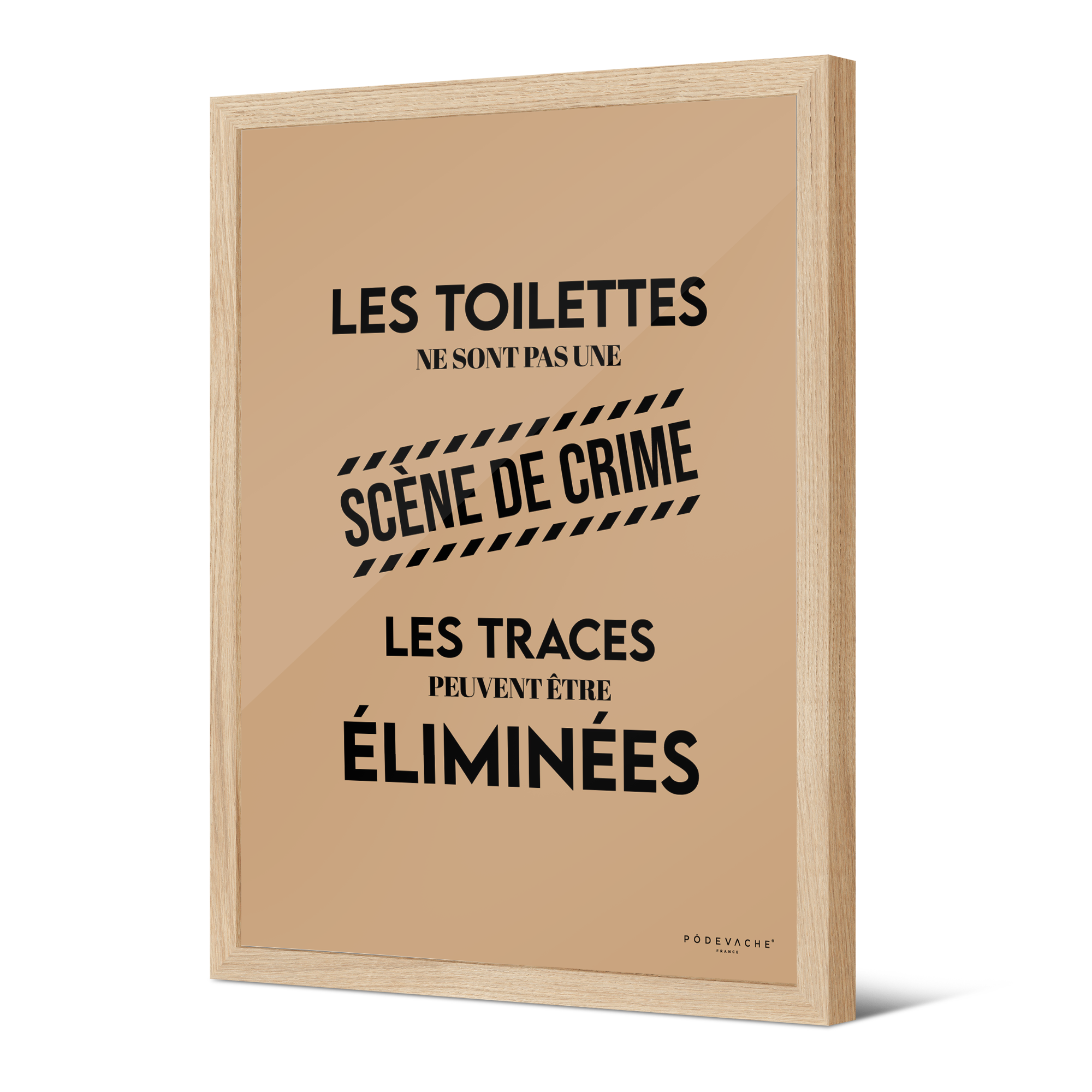 Affiche ou affiche encadrée Scène de Crime