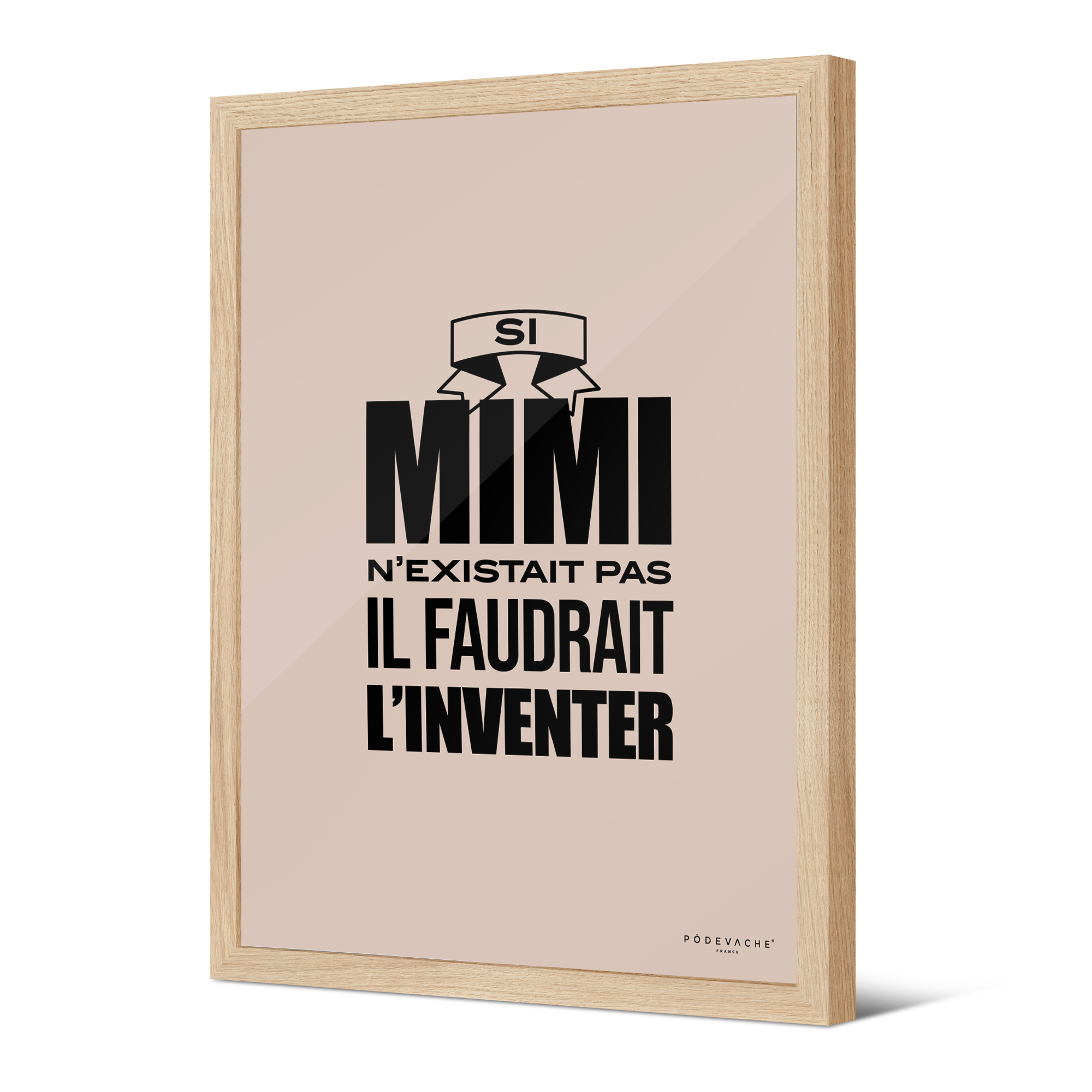 Affiche ou affiche encadrée Mimi Inventer