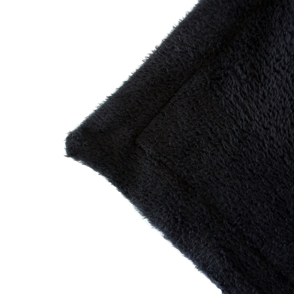 Cowhide velvet throw