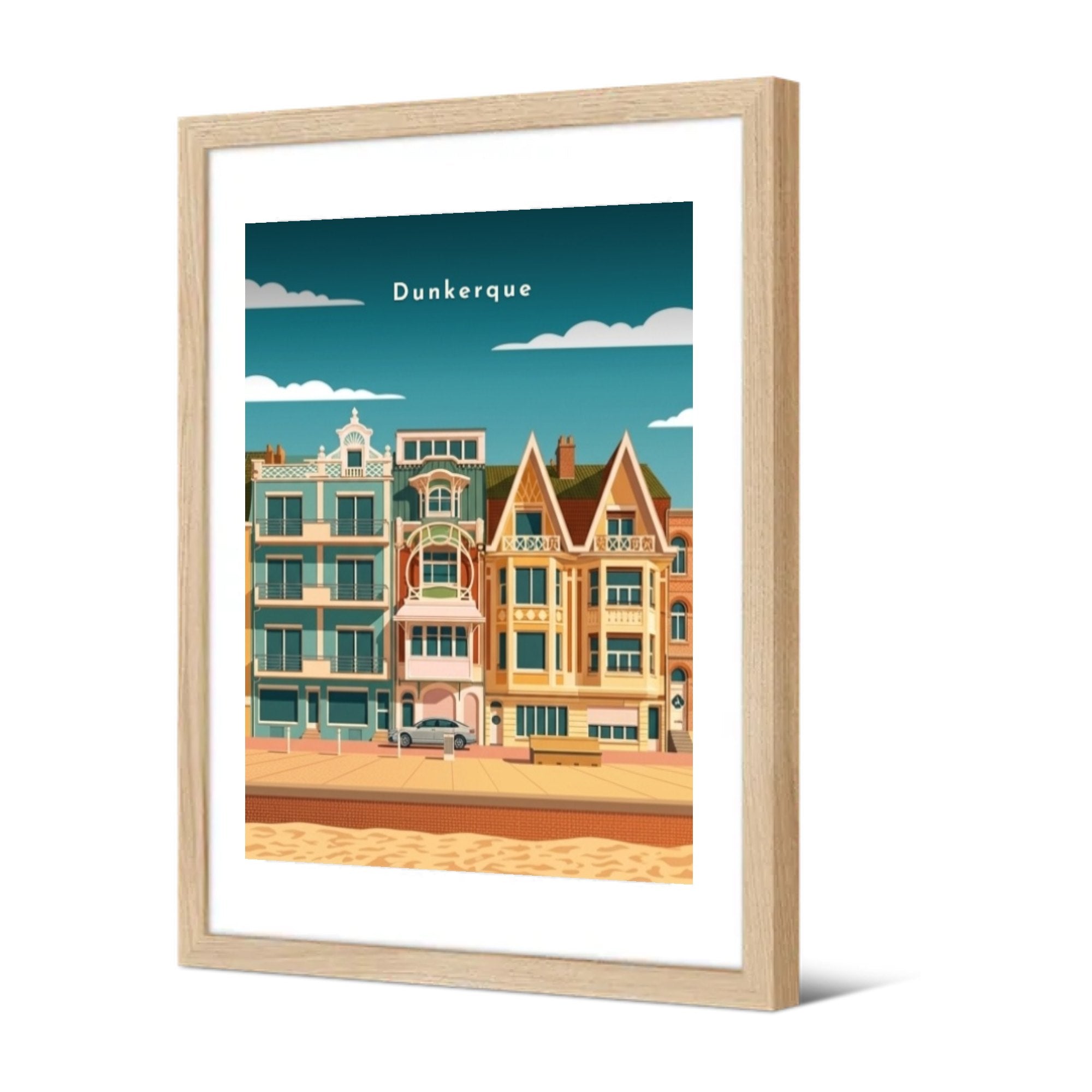 Villas de Malo-les-Bains — Pôdevache, encadrée, vue de trois quarts