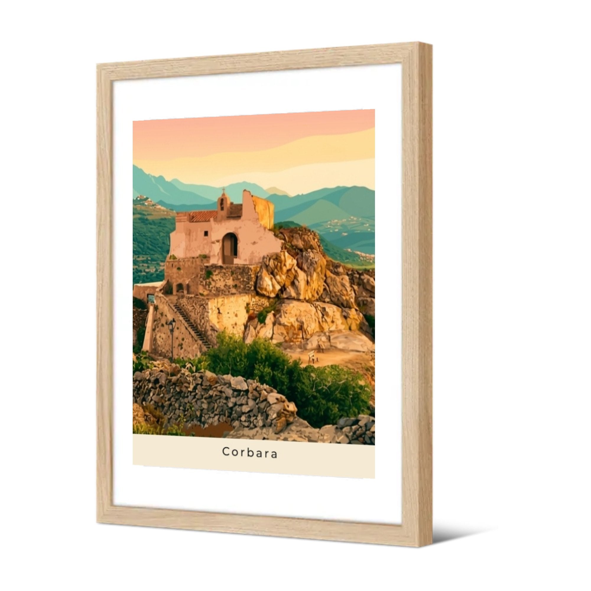 Chapelle Notre-Dame-des-Sept-Douleurs — Pôdevache, encadrée, vue de trois quarts