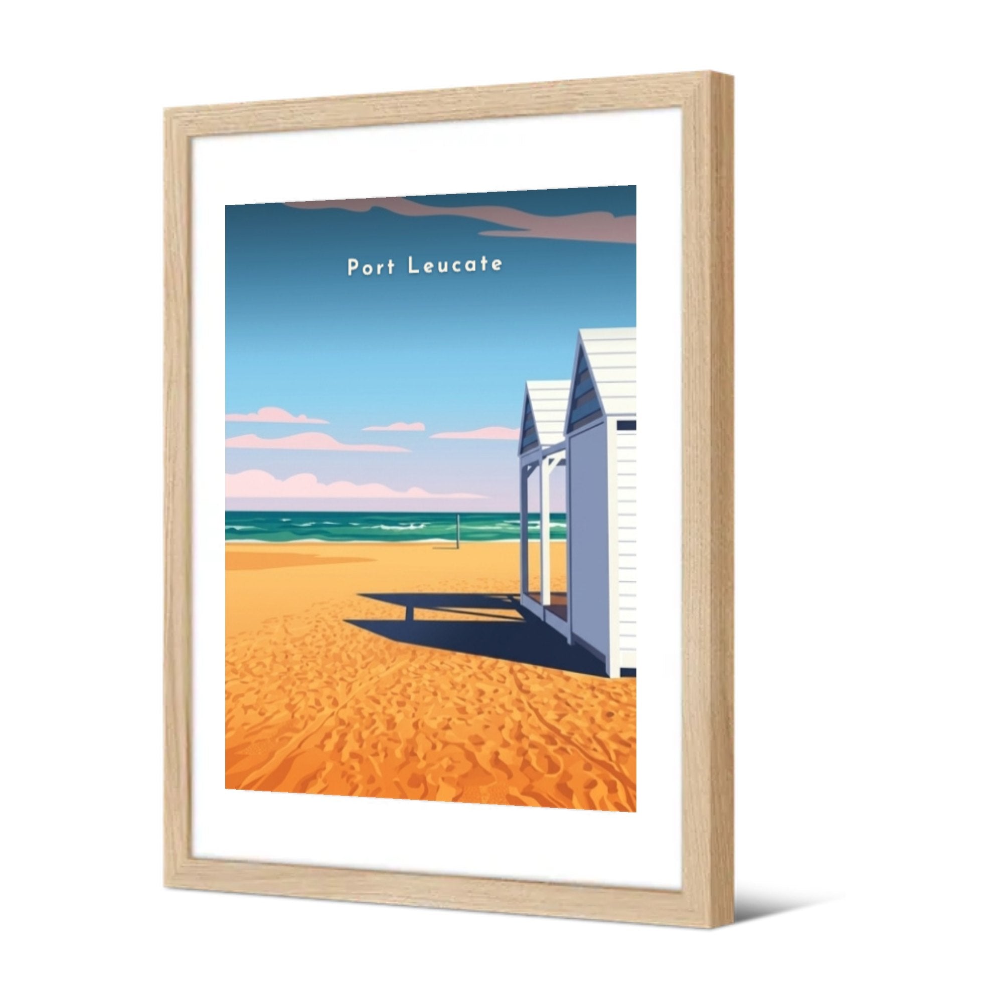 Port Leucate — Pôdevache, encadrée, vue de trois quarts