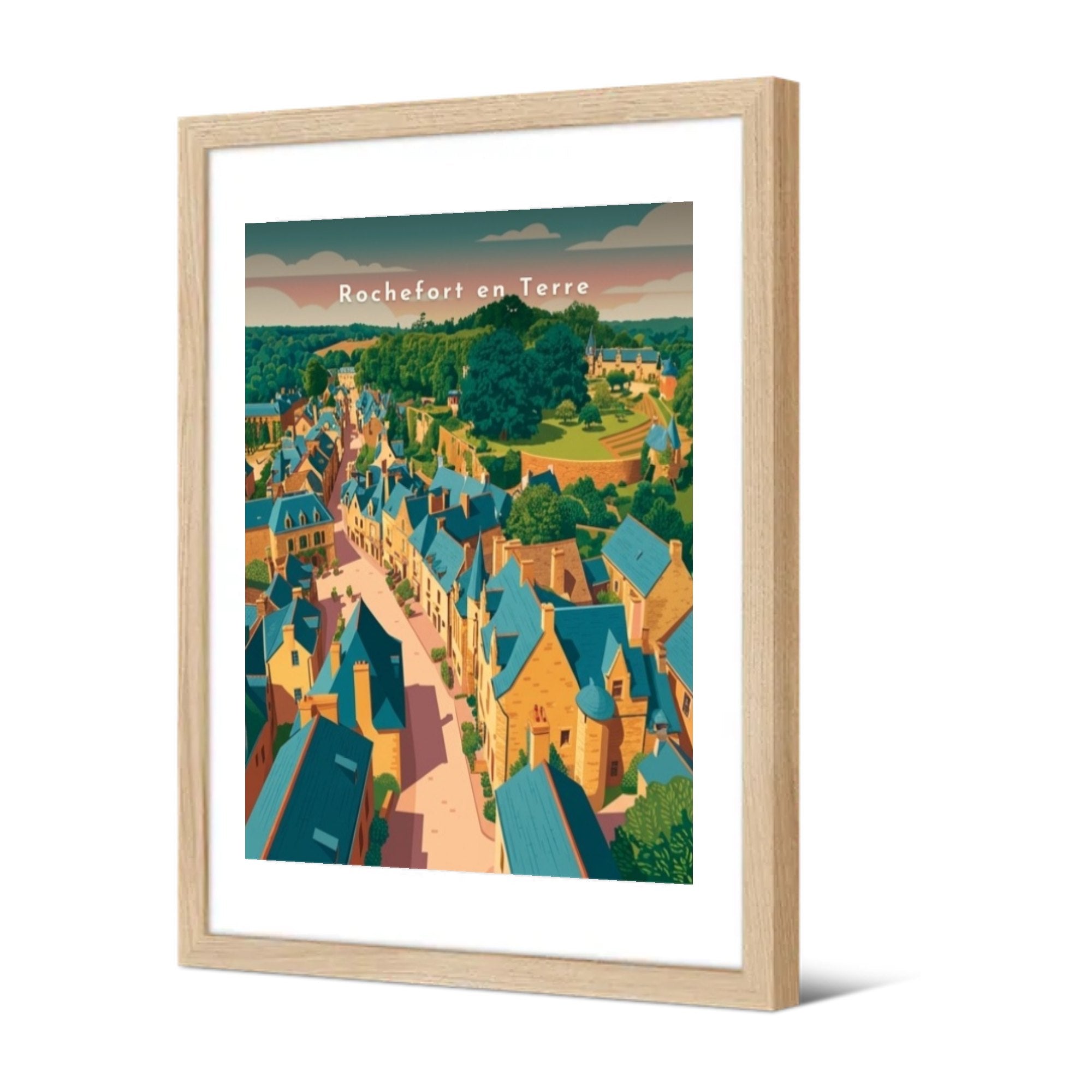 La Grande Rue — Pôdevache, encadrée, vue de trois quarts