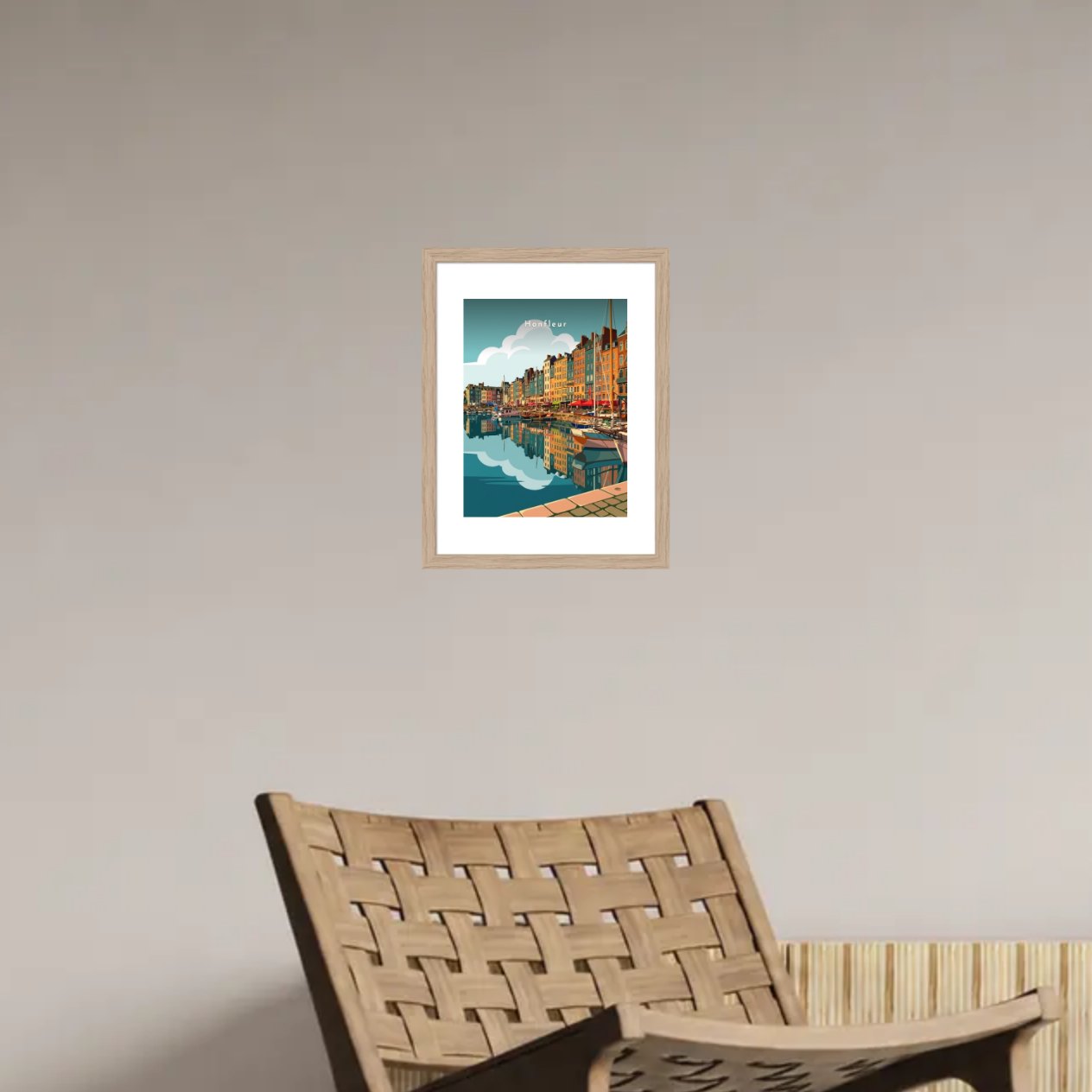 Le Vieux Bassin en perspective — Pôdevache, en situation sur un mur