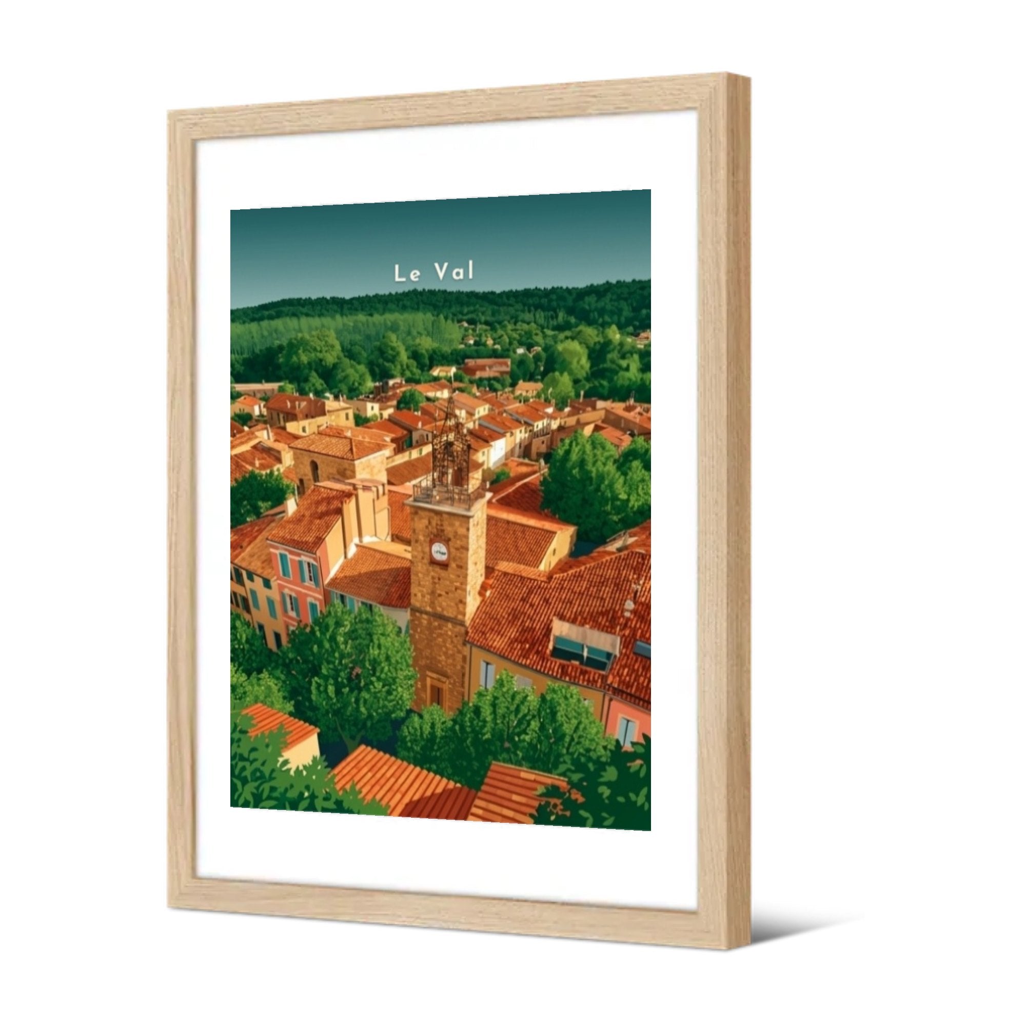 Tour de l'Horloge — Pôdevache, encadrée, vue de trois quarts