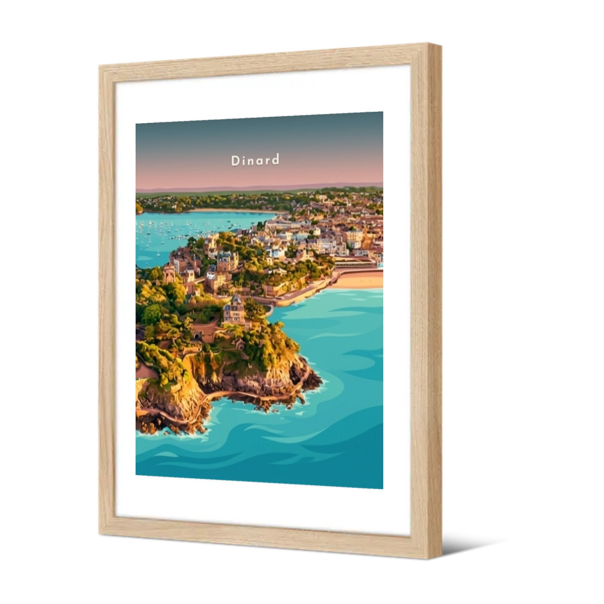 La pointe du Moulinet — Pôdevache, encadrée, vue de trois quarts