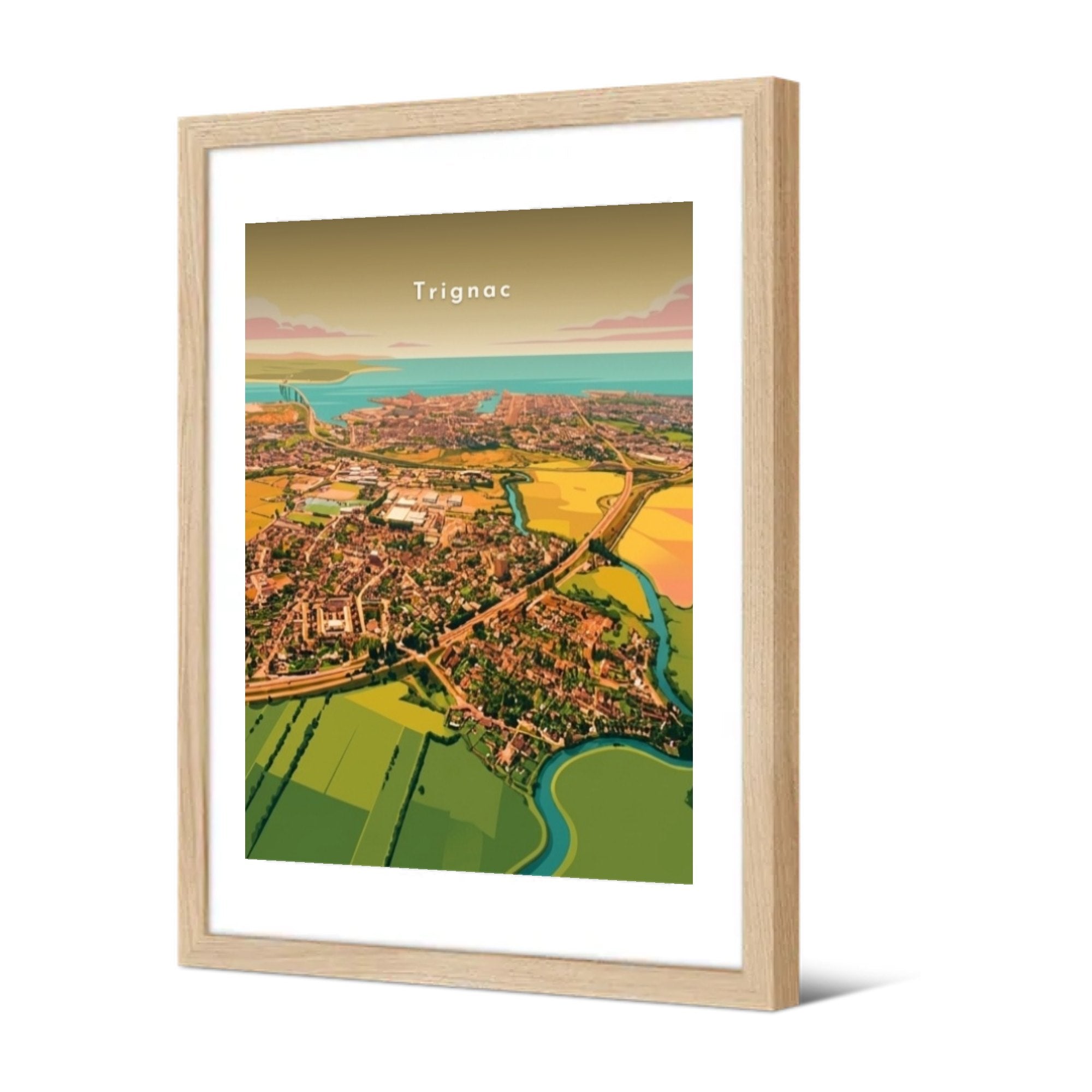 Le Brivet et l'estuaire de la Loire — Pôdevache, encadrée, vue de trois quarts