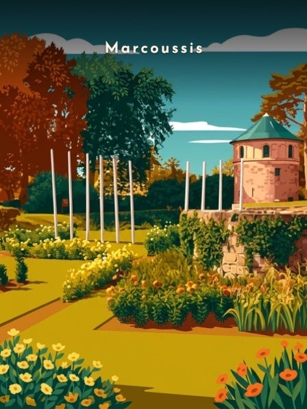 Les jardins du château de Montagu — Pôdevache, visuel seul