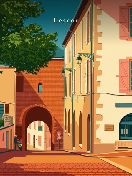 Porte de l'Esquirette — Pôdevache, visuel seul