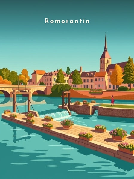 Romorantin — Pôdevache, visuel seul