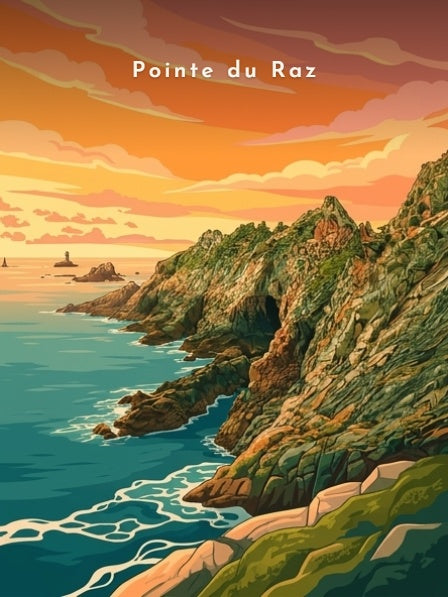 Pointe du Raz — Pôdevache, visuel seul