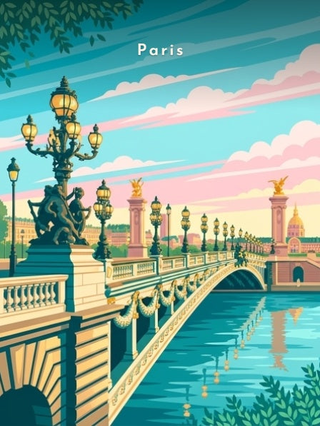 Candélabre du pont Alexandre-III — Pôdevache, visuel seul