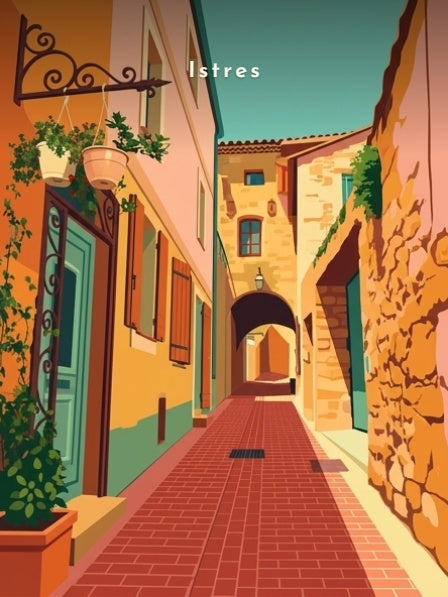 Ruelle du Vieil Istres — Pôdevache, visuel seul