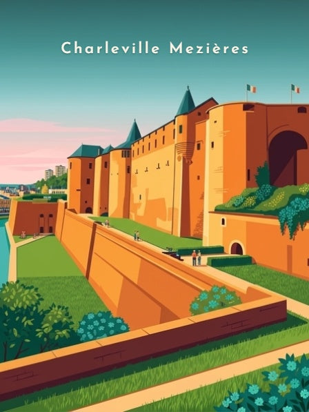 Les remparts de Mézières — Pôdevache, visuel seul