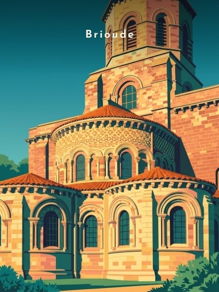 Chevet de la basilique Saint-Julien — Pôdevache, visuel seul
