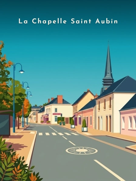 Le bourg et l'église — Pôdevache, visuel seul