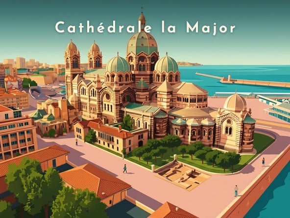 Cathédrale la Major — Pôdevache, visuel seul
