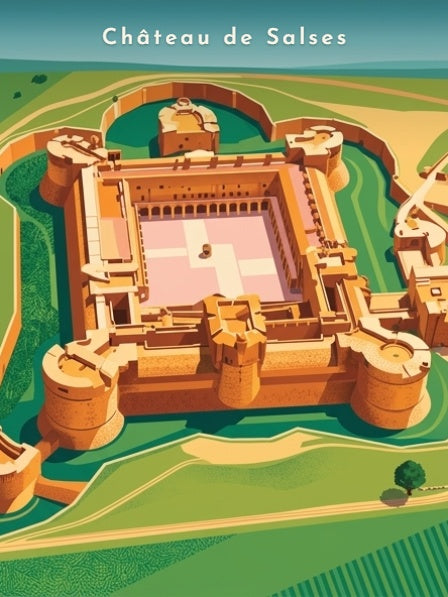 Château de Salses — Pôdevache, visuel seul