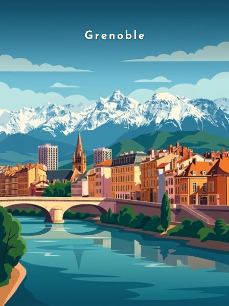 Les quais de l'Isère et Belledonne — Pôdevache, visuel seul