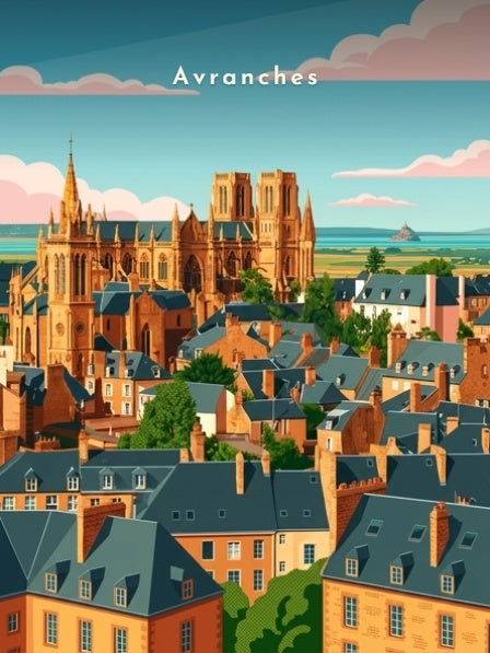 Notre-Dame-des-Champs et la baie — Pôdevache, visuel seul