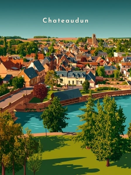 Les bords du Loir — Pôdevache, visuel seul