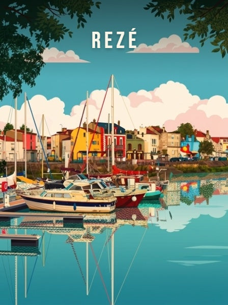 Le port de Trentemoult — Pôdevache, visuel seul