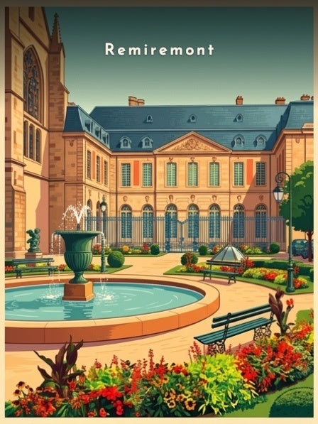 Le Palais abbatial — Pôdevache, visuel seul