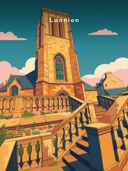 Église de Brélévenez — Pôdevache, visuel seul