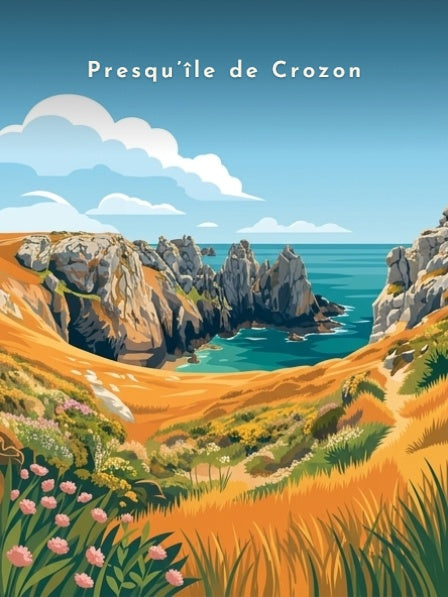 Presqu’île de Crozon — Pôdevache, visuel seul