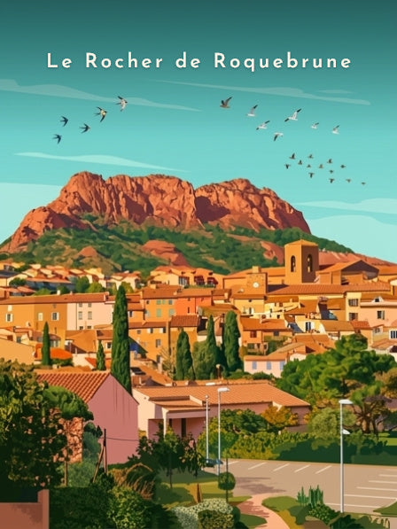 Le Rocher de Roquebrune — Pôdevache, visuel seul