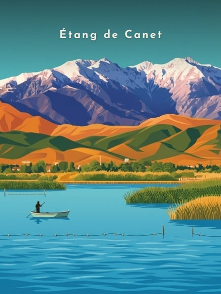 Étang de Canet — Pôdevache, visuel seul