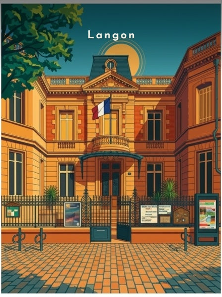 L'Hôtel de Ville — Pôdevache, visuel seul