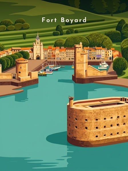 Fort Boyard — Pôdevache, visuel seul