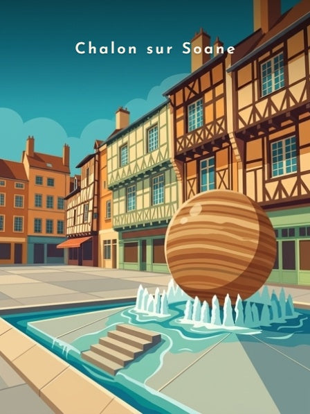 Chalon sur Soane — Pôdevache, visuel seul