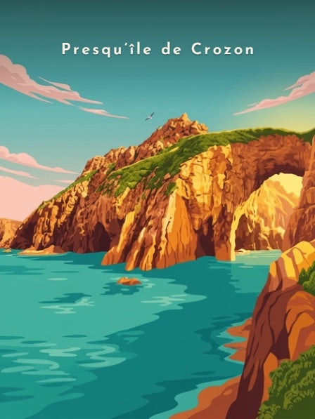 Presqu’île de Crozon — Pôdevache, visuel seul