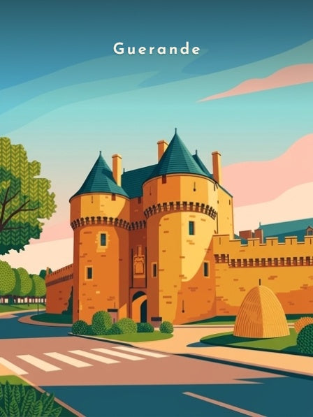 Porte Saint-Michel et meule de sel — Pôdevache, visuel seul