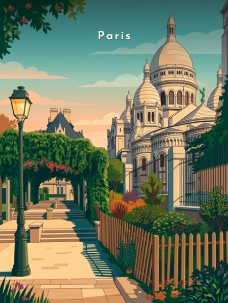 Le Sacré-Cœur de Montmartre — Pôdevache, visuel seul